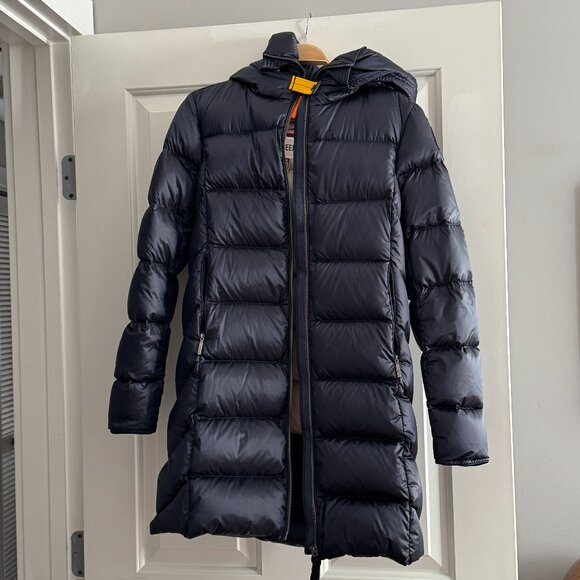 NWOT: Parajumper Sheen Deep Blue Puffer - XS - Picture 16 of 16